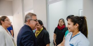 Quedó inaugurado el Hospital de Saujil, un nuevo centro de salud para el interior