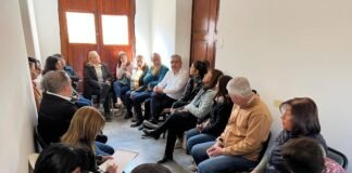 Raúl Jalil se reunió con Prestadores Turísticos de Fiambalá por el proyecto de obra en Las Termas