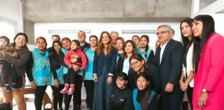 Raúl Jalil y la ministra Tolosa Paz inauguraron el Centro de Desarrollo Infantil “Rincón de Luz”