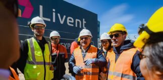 Raúl y Lamothe visitaron los proyectos de litio instalados en El Salar del Hombre Muerto