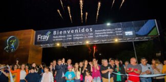 Se inauguró el portal de ingreso a Fray con un moderno sistema de lector de patentes