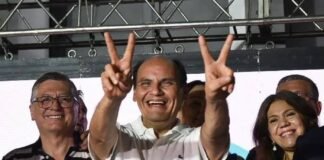 Gustavo Saadi logro un triunfo histórico y humillo a JXC Gustavo Saadi, Reeleccion de Saadi