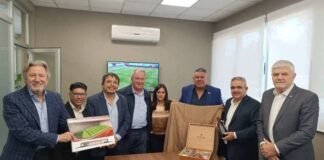 Ratifican que se ampliará el Bicentenario y ya hubo respaldo de “Chiqui” Tapia Raul Jalil, Ruben Dusso, Sebastian Noblega, chiqui tapia, estadio bicentenario Catamarca