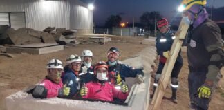 Bomberos voluntarios: Destacada participación de Catamarca en simulación nacional de sismo