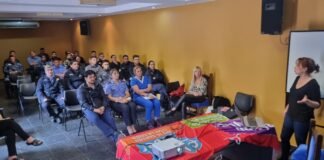 Capacitación sobre VIH, ITS y Hepatitis a personal policial