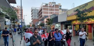 Con nuevas críticas al Gobernador Jalil, empleados públicos marcharon nuevamente reclamando sueldos dignos