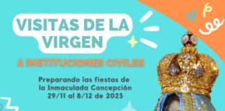 Cronograma de visitas de la Virgen para la próxima semana
