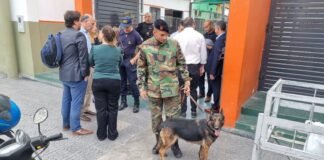 Falsa alarma de bomba en el Colegio Enrique Hood