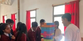 Hugo Aibar y su equipo de Politicas Juveniles estuvo en el Peñón de Antofagasta de la Sierra