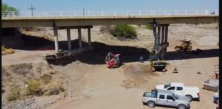 Inició la reparación del puente de Sumalao