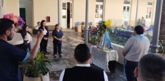 La Madre del Valle visita el palacio municipal