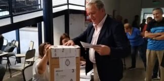 Voto Rubén Dusso el candidato a vicegobernador que busca su relección