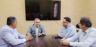 Yapura y Ríos coordinan transición municipal en la ciudad de Belén