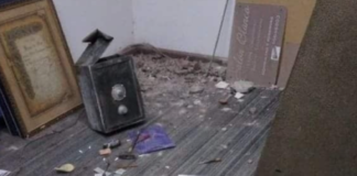 Robaron $1.200.000 de una caja de seguridad que abrieron con una amoladora