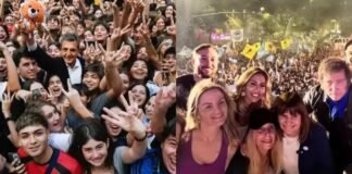 Sergio Massa y Javier Milei cerraron sus campañas