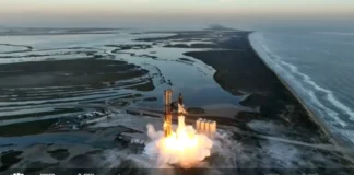 Cómo ver en directo el lanzamiento de Starship, el vuelo espacial para probar el megacohete de SpaceX