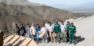 El Camino a El Tolar comienza a ser una realidad