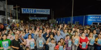 El Este catamarqueño con contundente apoyo a Sergio Massa