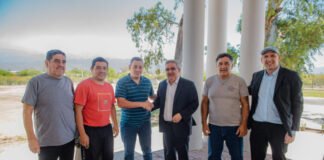 El Gobernador recibió a la Liga de Veteranos