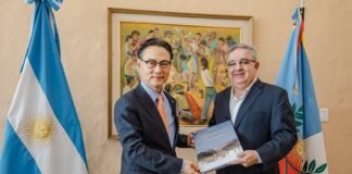 El Gobernador se reunió con el Embajador de Corea del Sur