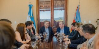 El Gobernador se reunió con funcionarios y magistrados del Poder Judicial