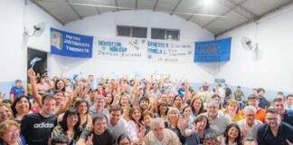 Fuerte respaldo del peronismo tinogasteño a Sergio Massa