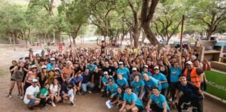 Gustavo compartió “Un día en la Naturaleza” con estudiantes capitalinos