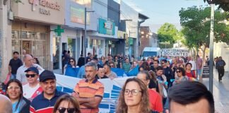 Hoy Nueva Marcha y Festival de Protesta de empleados públicos reclamando al Gobierno salarios dignos
