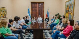 Jalil con diputados peronistas analizaron proyecto de tope salarial