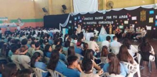Jornada especial en el Colegio del Carmen con la presencia de la Virgen