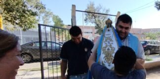 La Madre del Valle visita el Centro de Contención Huaina Huasi