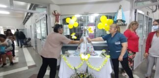 La Madre del Valle visita Higiene Urbana y el CAPS Dr. Carlos Bravo