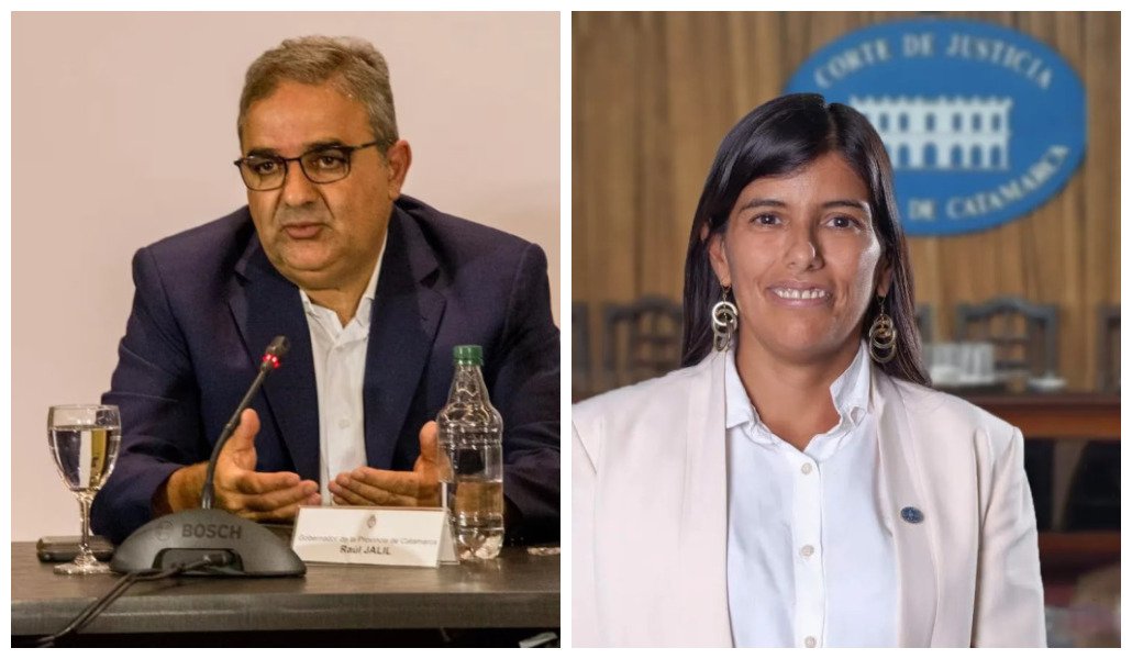 Raúl Jalil a la presidenta de la Corte, Rosales: «Que no mienta» en lo salarial