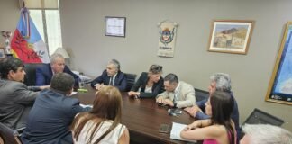 Representantes del poder judicial se reunieron con Dusso en la Legislatura