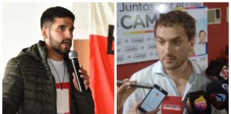 Tiago Puente y Francisco Monti expresaron su voto a Milei