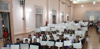 123 nuevos profesionales de la Facultad de Ciencias Exactas