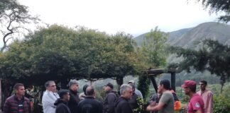 Asistencia social en Aconquija para los damnificados del alud