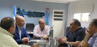 El ministro Zampieri y el Director de OSEP se reunieron con colegios prestadores