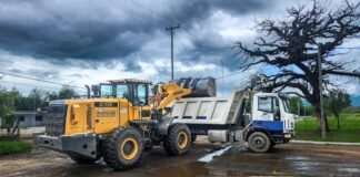 EN MANANTIALES Y ALIJILAN COMENZARON LAS TAREAS DE RECONSTRUCCIÓN EN LAS ZONAS DAÑADAS POR TORMENTAS