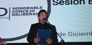 Mario Paez Asume como Intendente de Santa Rosa