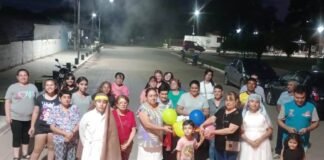 Navidad con visita a los enfermos en San Antonio de La Paz