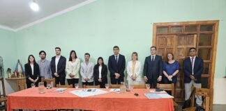 Se realizó este jueves la recorrida de la Corte de Justicia y Ministerio Público en el Servicio Penitenciario