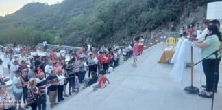 Fin de año con renovación de votos matrimoniales en La Gruta