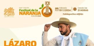 XXIV° EDICIÓN DEL FESTIVAL PROVINCIAL LA NARANJA