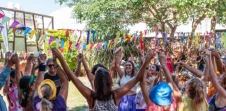 Con el desentierro del Pujllay, inició el carnaval en la Casa de la Cultura