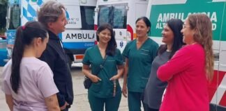 Estudiantes de medicina marplatenses hicieron prácticas en Santa María