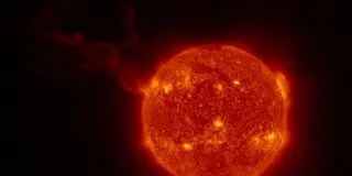 La curiosa imagen captada por el rover marciano Perseverance: así se ve un eclipse solar en Marte