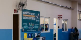 Saadi recorrió las obras de refacción de las escuelas municipales