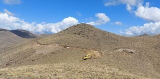 Avanza el camino en el Alto Valle de Cajón, una obra vital para las comunidades serranas de Santa María