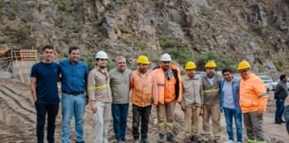 Avanza obra hídrica que impulsará el potencial vitivinícola y productivo en Punta del Agua